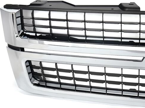 شبكة أمامية سوداء غير لامعة متوافقة مع 2007-2010 Chevy Silverado 2500 HD 3500 HD لاستبدال HC3Z-8200-BB in Kuwait