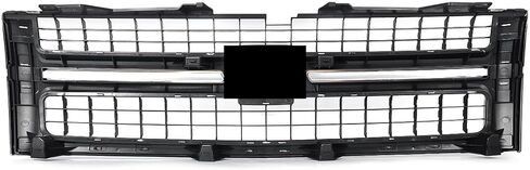 شبكة أمامية سوداء غير لامعة متوافقة مع 2007-2010 Chevy Silverado 2500 HD 3500 HD لاستبدال HC3Z-8200-BB in Kuwait