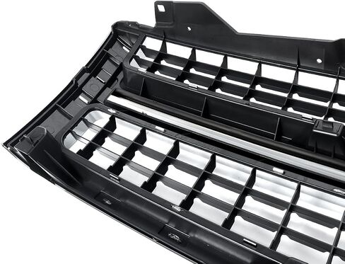 شبكة أمامية سوداء غير لامعة متوافقة مع 2007-2010 Chevy Silverado 2500 HD 3500 HD لاستبدال HC3Z-8200-BB in Kuwait