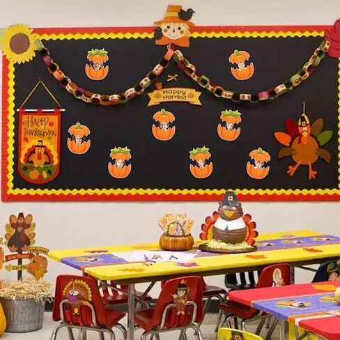 Vuzvuv 60 Pcs Green Clover Paper Cutouts for St. Patrick's Day Party Decoration for School Bulletin Board Craft Wall Decor for Home Decor in Kuwait