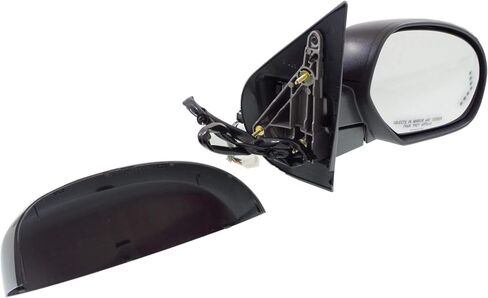 Kool Vue Right Power Heated Mirror for Chevrolet Tahoe Suburban 1500 2007-2014, Power Fold, Signal Light, Memory, Puddle Lamp, Passenger Side, Chevy Accessories, 2 Caps, No Off Road Pkg in Saudi Arabia