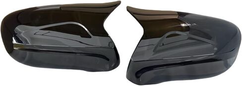 Rear Side Mirror Caps Compatible with Infi-niti Q50 Q60 Q70 QX30 QX50 Q50L, Passenger & Driver Side Mirror Cover Replacement, Bonus Blind Spot Mirrors Included (Carbon Black) in Saudi Arabia