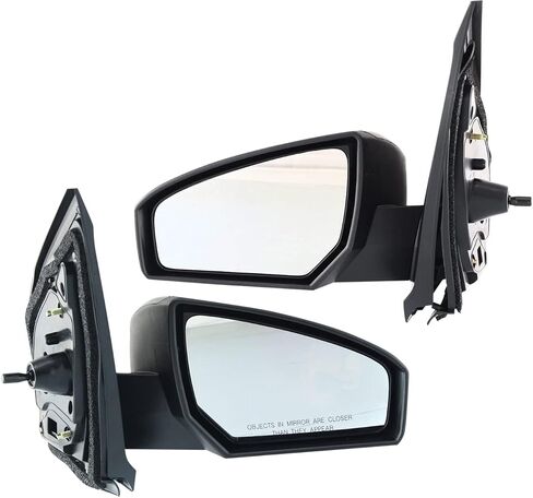 Garage-Pro Side Mirror SET Compatible with Nissan Sentra 2007-2012, Base Model, Paintable, Manual Adjust, Non-Fold, Non-Heated, No Signal Light, Set of 2, Driver and Passenger Side in Saudi Arabia