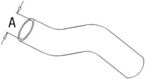 RAParts Bottom Radiator Hose Fits 5120 5130 5140 5220 5230 5240 5250 T103197 T103197-A in Saudi Arabia