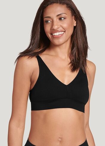 Jockey Women's Bra Seamfree Rib Molded Cup Plunge Bralette in Kuwait