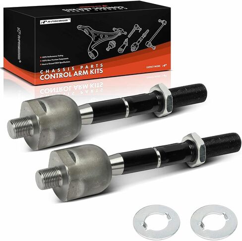 A-Premium 2 × أطراف قضيب ربط داخلي أمامي، متوافق مع Toyota Land Cruiser 1998-2003 وLexus LX470 1998-2002 in Saudi Arabia