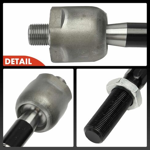 A-Premium 2 × أطراف قضيب ربط داخلي أمامي، متوافق مع Toyota Land Cruiser 1998-2003 وLexus LX470 1998-2002 in Saudi Arabia