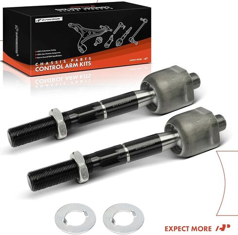 A-Premium 2 × أطراف قضيب ربط داخلي أمامي، متوافق مع Toyota Land Cruiser 1998-2003 وLexus LX470 1998-2002 in Saudi Arabia