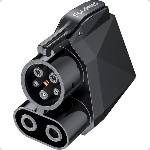 Fondwell NACS to CCS Charger Adapter: Compatible with Tesla Superchargers to CCS1 EV Charge Ports - Fast Charging with DC 1000V 500A 250kW in Saudi Arabia