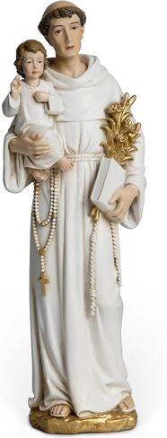 BC Catholic Our Lady of Guadalupe Statue, 7" H Virgen De Guadalupe Figure, Holy Mother Mary Religious Gift, Catholic Decor, Handpainted Renaissance Sculpture Purity & Grace Collection by Buildclassic in Kuwait