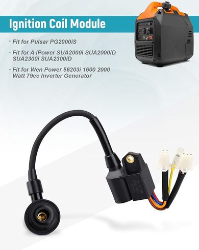 وحدة ملف الإشعال مناسبة لبولسار PG2000iS، لمولد عاكس iPower SUA2000i SUA2000iD SUA2300i SUA2300iD، لمولد عاكس WenPower 56203i 1600 2000 واط 79cc in Saudi Arabia