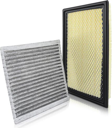 ‎7T4Z-9601-A Engine Air Filter & Cabin Air Filter for Mazda CX-9 Fit for Ford Edge for Lincoln MKX 2007-2015 Replace 7T4Z-19N619-B in Saudi Arabia