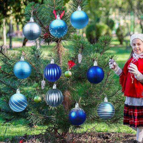 Sumind 10 Pieces Christmas Decorations Outdoor Christmas Hanging Ornaments Large Yard Lawn Signs Round Double Sided Porch Ornaments for Xmas Party Decor(Classic Style) in Saudi Arabia