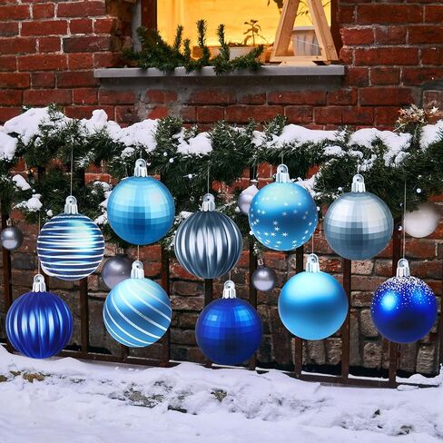 Sumind 10 Pieces Christmas Decorations Outdoor Christmas Hanging Ornaments Large Yard Lawn Signs Round Double Sided Porch Ornaments for Xmas Party Decor(Classic Style) in Saudi Arabia