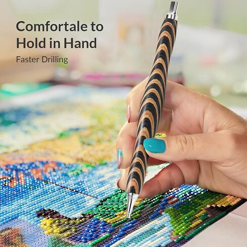 قلم قوس قوس قزح الماس القلم القلم مع أطراف معدنية ، وأدوات القلم الماس الإكسسوارات التصميم المريح ، وملحقات القلم الفنية الماسي الحفر المميزة مع multiplacer مع multiplacer in Kuwait