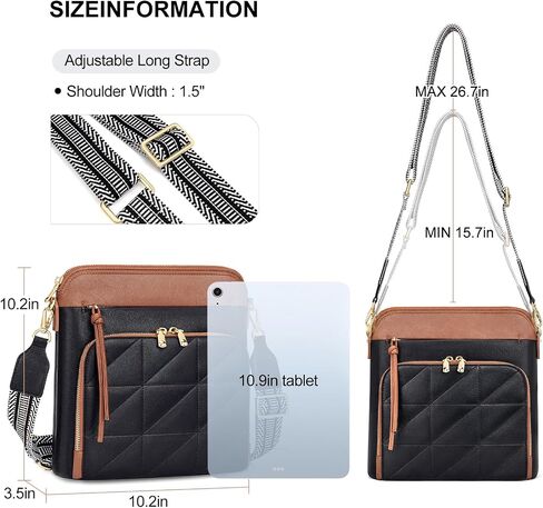 nuoku Crossbody Bag for Women,Small Lightweight Medium Shoulder Handbags Soft Leather Women's Crossbody Pursewith Tassel in Saudi Arabia