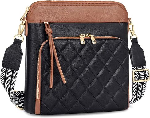 nuoku Crossbody Bag for Women,Small Lightweight Medium Shoulder Handbags Soft Leather Women's Crossbody Pursewith Tassel in Saudi Arabia
