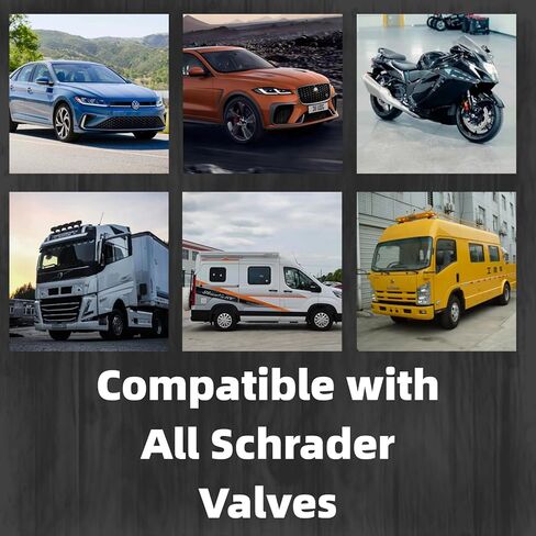 مقياس نفخ الإطارات الرقمي - 250 رطل لكل بوصة مربعة، خرطوم مضفر من الفولاذ المقاوم للصدأ، ظرف دوار للقفل، وصلة سريعة، دقة 0.1 للسيارة والشاحنات وسيارات الدفع الرباعي والمركبات الترفيهية والدراجة - أداة هوائية شديدة التحمل in Kuwait