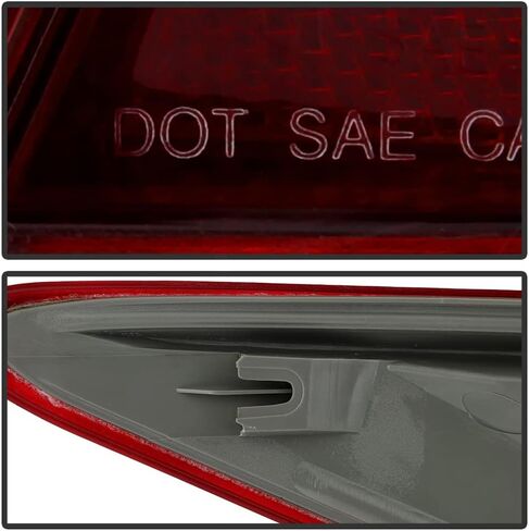 ACANII - For 2013 2014 2015 Nissan Altima 4-Door Sedan [Factory OE Style] Tail Lights Brake Lamps Replacement Left+Right, Red in Saudi Arabia