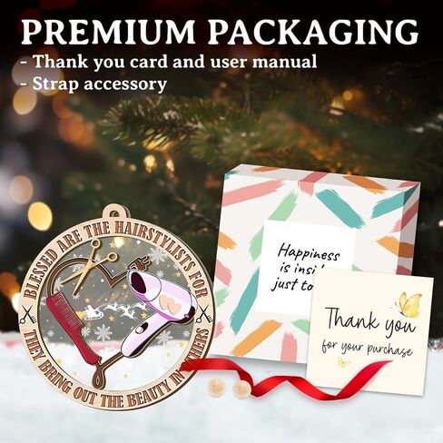 زينة مصفف الشعر - زينة تصفيف الشعر ومستحضرات التجميل لشجرة عيد الميلاد وصالونات التجميل وديكورات التجميل in Kuwait