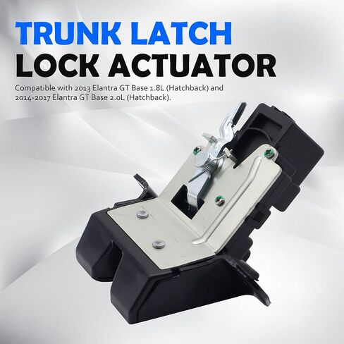HiSport Rear Trunk Latch Lock Actuator 81230-A5000 81230A5000 Compatible with Hyundai Elantra GT 2013-2017, Lid Tailgate Lock in Saudi Arabia