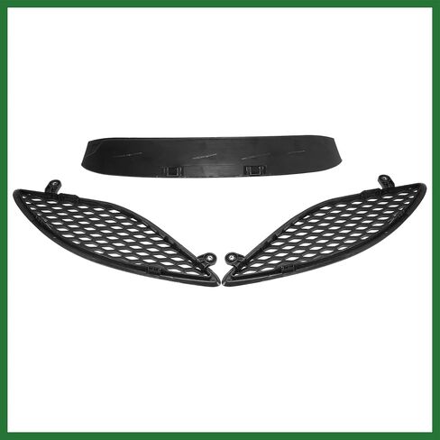 Motoforti Front Hood Bezel Vent Trim Hood Scoop Grille Kit for Dodge Charger 2015-2020 Replacement for 68202462AD 68202581AC 68202580A Long-lasting in Saudi Arabia