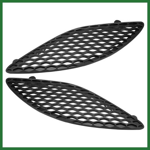 Motoforti Front Hood Bezel Vent Trim Hood Scoop Grille Kit for Dodge Charger 2015-2020 Replacement for 68202462AD 68202581AC 68202580A Long-lasting in Saudi Arabia