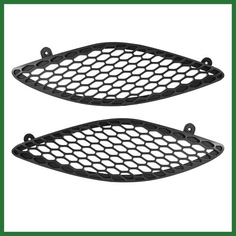Motoforti Front Hood Bezel Vent Trim Hood Scoop Grille Kit for Dodge Charger 2015-2020 Replacement for 68202462AD 68202581AC 68202580A Long-lasting in Saudi Arabia