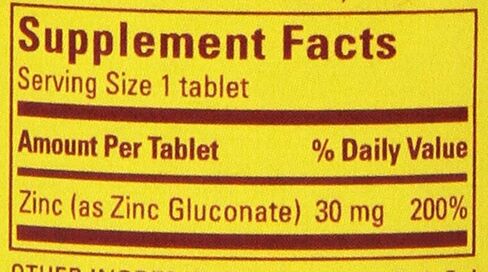 Nature Made Zinc 30 mg (Pack of 4) in Saudi Arabia