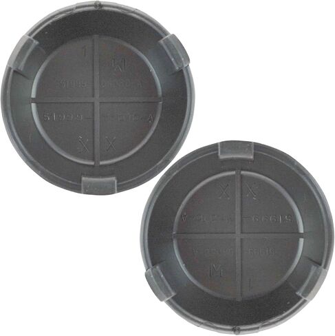 Rear Bumper Bolt Cap Black Driver & Passenger Side Compatible with 2005-2015 Toyota Tacoma 2000-2006 Tundra in Saudi Arabia
