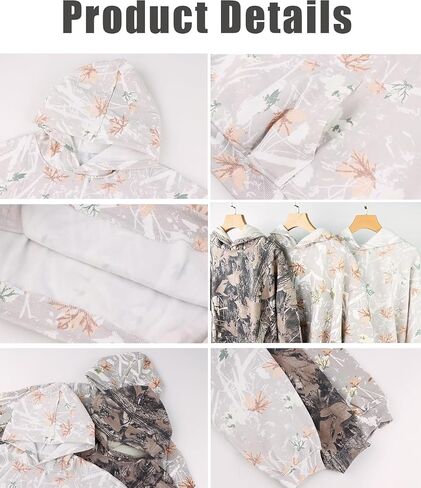 Camo Hoodie Women Mens Oversized Fleece Maple Leaf Hooded Sweatshirts Pullover Casual Camouflage Hoodies with Pockets in Saudi Arabia
