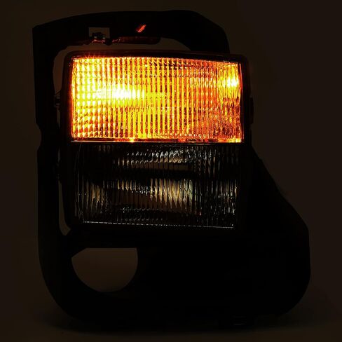 HECASA Clear Lens Fog Lights + Signal Lights Lamp Compatible with 2003-2007 Cadillac CTSV W/Bulbs Replacement for GM2592153 GM2593153 (Pair) in Saudi Arabia