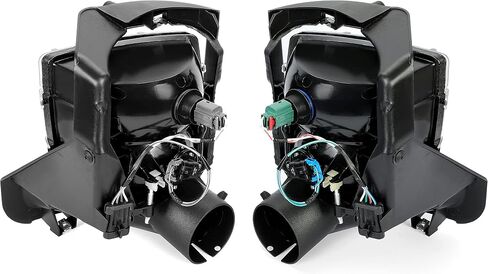 HECASA Clear Lens Fog Lights + Signal Lights Lamp Compatible with 2003-2007 Cadillac CTSV W/Bulbs Replacement for GM2592153 GM2593153 (Pair) in Saudi Arabia