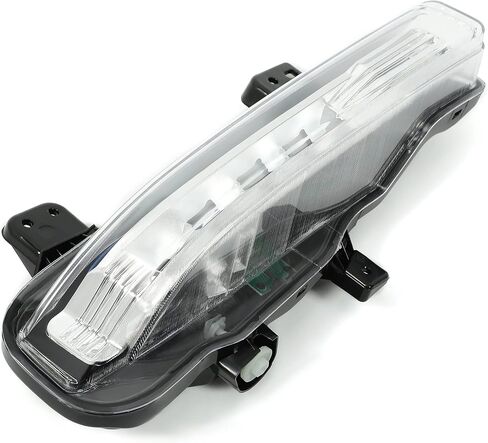 HECASA LED Fog Light Compatible With 2020-2023 Ford Explorer Driving Fog Lamp W/O Cover Bracket Replacement for LB5Z15201A FO2592254 LB5B-15A255-AC Clear Lens White Light Driver Side in Saudi Arabia