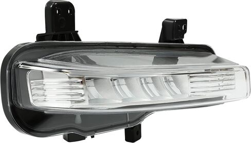 HECASA LED Fog Light Compatible With 2020-2023 Ford Explorer Driving Fog Lamp W/O Cover Bracket Replacement for LB5Z15201A FO2592254 LB5B-15A255-AC Clear Lens White Light Driver Side in Saudi Arabia