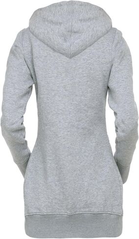 Skylinewears Women Casual Zip Up Hoodies Fleece Tunic Sweatshirt Long Hoodie Jacket With Pockets in Saudi Arabia