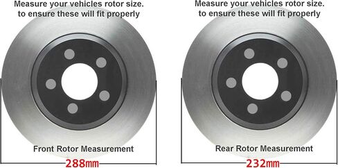 Detroit Axle - Brake Kit for 2000-2005 Volkswagen Jetta Golf 2001 2002 2003 2004 Drilled & Slotted Brake Rotors Ceramic Brakes Pads Front & Rear Replacement in Saudi Arabia
