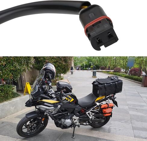 4pcs Motorcycle Turn Signal Cable Adapter Connectors 21cm LED Indicator Adapter Cable Plug Compatible with BMW S1000 XR R1200 RS G310 R F 750 2017-2020 in Saudi Arabia