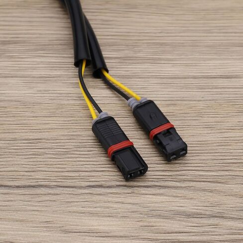 4pcs Motorcycle Turn Signal Cable Adapter Connectors 21cm LED Indicator Adapter Cable Plug Compatible with BMW S1000 XR R1200 RS G310 R F 750 2017-2020 in Saudi Arabia