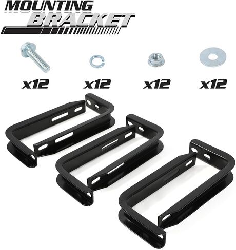 M-AUTO 6" Step Bar Compatible with 2005-2022 Nissan Frontier Crew Cab OE Style Left Right Running Boards Side Steps Rails Nerf Bars, Black in Saudi Arabia