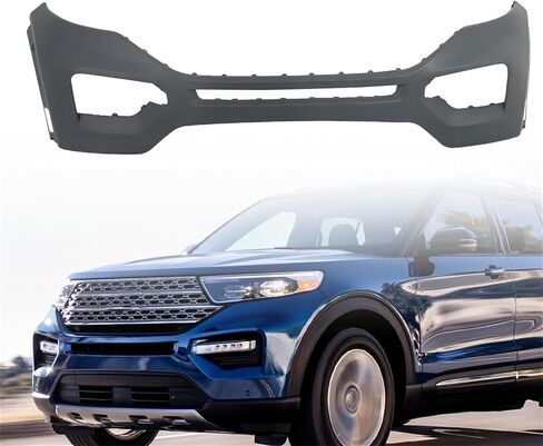 labwork Primed Plastic Front Bumper Cover without Parking Assist Holes Replacement for Explorer 2020 2021 2022 in Saudi Arabia