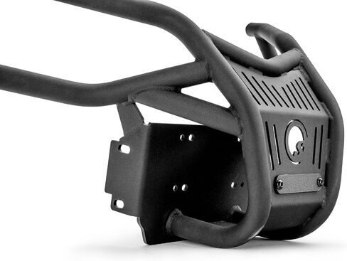 SuperATV Winch Ready Front Bumper for 2016+ Yamaha YXZ, Heavy Duty Steel Tubing, Built-In Mounting Bracket for SuperATV's 3500lb. Winch, Bolt-On Mounting, Full Front Coverage, See Fitment, USA Made in Saudi Arabia