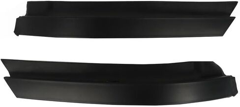 munirater 2Pcs Front Bumper Filler Panel Black Plastic Replacement for 2016-2018 Silverado 1500 84052264 84052265 in Saudi Arabia