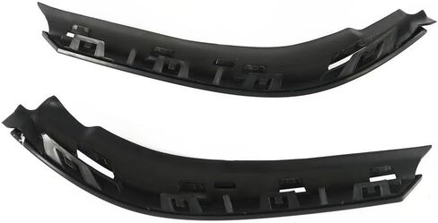 munirater 2Pcs Front Bumper Filler Panel Black Plastic Replacement for 2016-2018 Silverado 1500 84052264 84052265 in Saudi Arabia
