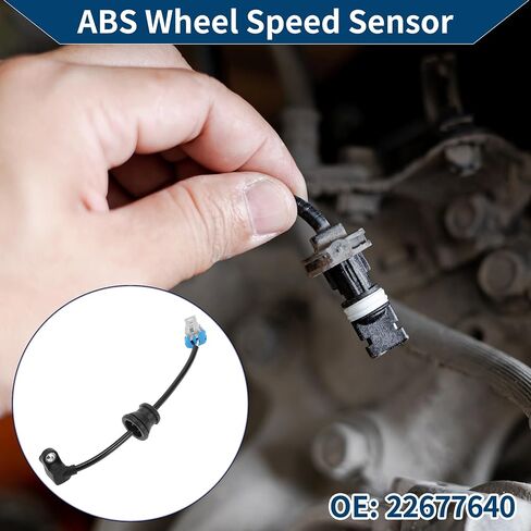 No.22677640 ABS Wheel Speed Sensor for Chevrolet Equinox 2005-2006 Rear Left Right ABS Sensor Anti-lock Braking System Sensor 1 Pcs in Saudi Arabia