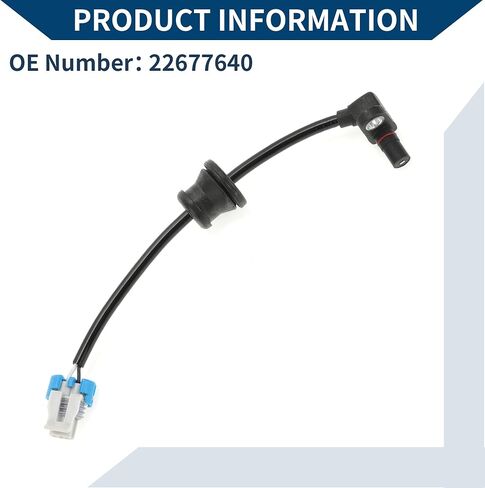 No.22677640 ABS Wheel Speed Sensor for Chevrolet Equinox 2005-2006 Rear Left Right ABS Sensor Anti-lock Braking System Sensor 1 Pcs in Saudi Arabia