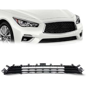 شبكة أمامية سفلية من KARPAL متوافقة مع 2018-2022 Infiniti Q50 Luxe Sedan Grill لاستبدال 622546HH0A IN1036113 in Kuwait