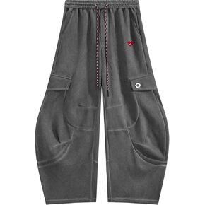 Aelfric Eden Women Super Baggy Barrel Sweatpants Multi Pocket Wide Leg Sweatpants Casual Y2k Lounge Pants in Saudi Arabia