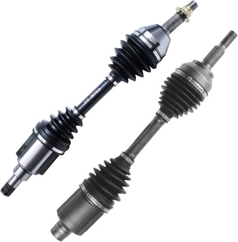 Detroit Axle - Front 2pc CV Axles for Chevrolet Cobalt Pontiac G5 G4 Pursuit Saturn Ion, 2 CV Axle Shafts Assembly Replacement in Saudi Arabia