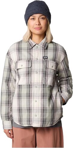Mountain Hardwear Women's Dolores Insulated Flannel Shacket in Saudi Arabia